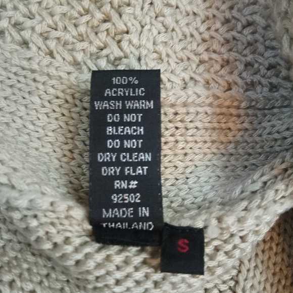 Long Sleeve Knit Crochet Cardigan Sweater Top - Picture 8 of 15